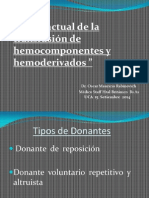 Transf. Hemocomp. y Hemod.