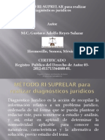 MÉTODO RI-SUPRELAR para Realizar Diagnósticos Jurídicos PDF