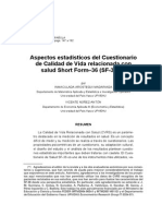 SF-36 Calidad de Vida PDF