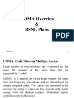 CDMA Overview & BSNL Plans