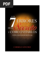 Los 7 Errores de El Secreto-Ebook PDF