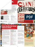 CloneBrews 2nd Edition - Marketing Brochure