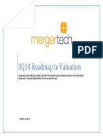 3Q14 Roadmap To Valuation