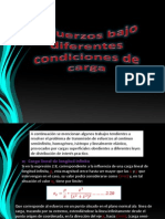 1.3 Esfuerzos Bajo Dif. Condiciones de Carga