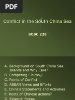 Conflict South China Sea