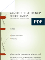 Gestores de Referencia