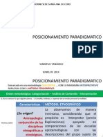 Posicionamiento Paradigmático