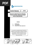 Guía para La Aplicación de Principios, Normas Grales de Control Gubernamental Interno PDF