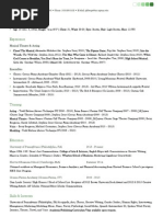 Peter LaBerge - Acting & Modeling Resume