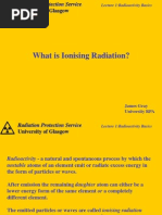 What Is Ionising Radiation?: University of Glasgow