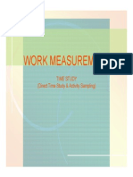 3.1 Work Measurement - Time Study - W4