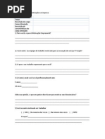 Questionário Sobre Motivação Na Empresa