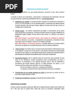 Apuntes Ofrecimieto de Medios de Prueba PDF