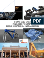 Curriculum Vitae Ingeniero Mecanico PDF