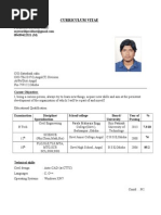 Curriculum Vitae: Prabhat Kumar Sahu