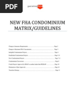 New FHA Condominium Matrix Version 2