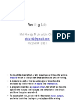 Verilog LAB Introduction