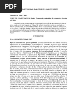 Inconstitucionalidad de Ley en Caso Concreto