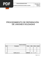 Proc. Reparación de Uniones Soldadas Rev 1