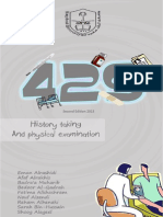 429 History Taking and Physical Examination Booklet 2nd Edition 2013