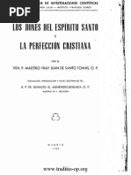 Los Dones Del Espíritu Santo y La Perfección Cristiana 100 PDF