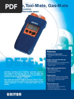 Gas Detection, Oxy, Toxi Mate PDF