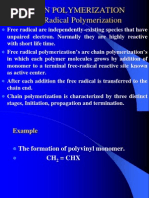 Chain Polymerization Free Radical Polymerization