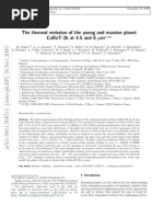 The Thermal Emission Of The Young And Massive Planet Corot-2B At 4.5 And 8 Μm