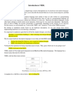 Introduction To VHDL Code Structure: From Pedroni, Circuit Design With VHDL, MIT Press, 2004