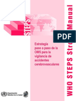 7 Estrategia Paso A Paso de La OMS para La Vigilancia de Accidentes Cerebrovasculares PDF