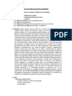 FICHA DE ANÁLISIS DE TEXTO LITERARIOS-cuidate, Claudia, Cuando Estes Conmigo