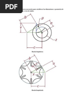 Dimensiones de La Rueda de Ginebra (Cruz de Malta)