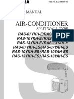 Toshiba Conditioner PDF