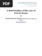 Law of Torts in Kenya