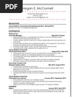 Megan Mcconnell Resume