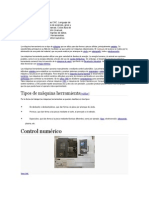 Características de Las Máquinas CNC