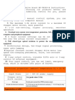 HY-TB3DV-N 3 Axis Driver Board Manual PDF