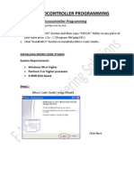 PIC MICROCONTROLLER PROGRAMMING User Guide PDF