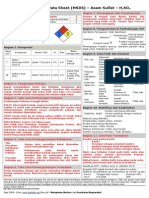 MSDS Asam Sulfat PDF