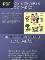 Direitos e Deveres Do Cidadão