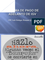 Sistema de Pago de Adelanto de Igv