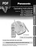 KXTG2224F Panasonic PDF