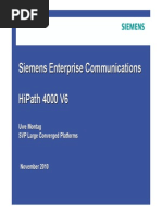 HiPath Network Setup