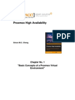 Proxmox High Availability: Chapter No. 1 "Basic Concepts of A Proxmox Virtual Environment"