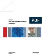 RFM220 ISDB-Tb Measurement Demodulator User Manual