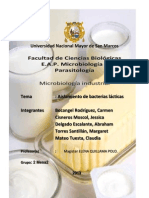 Informe 2 Bacterias Lacticas