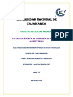 Operaciones Basicas en La Industria de F y H PDF