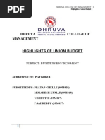 Union Budget - 2009