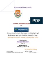 Summer Intership Report On Angel Broking LTD PUNE