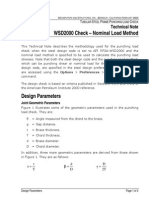 WSD2000 Check - Nominal Load Method: SAP2000 SAP2000 SAP2000